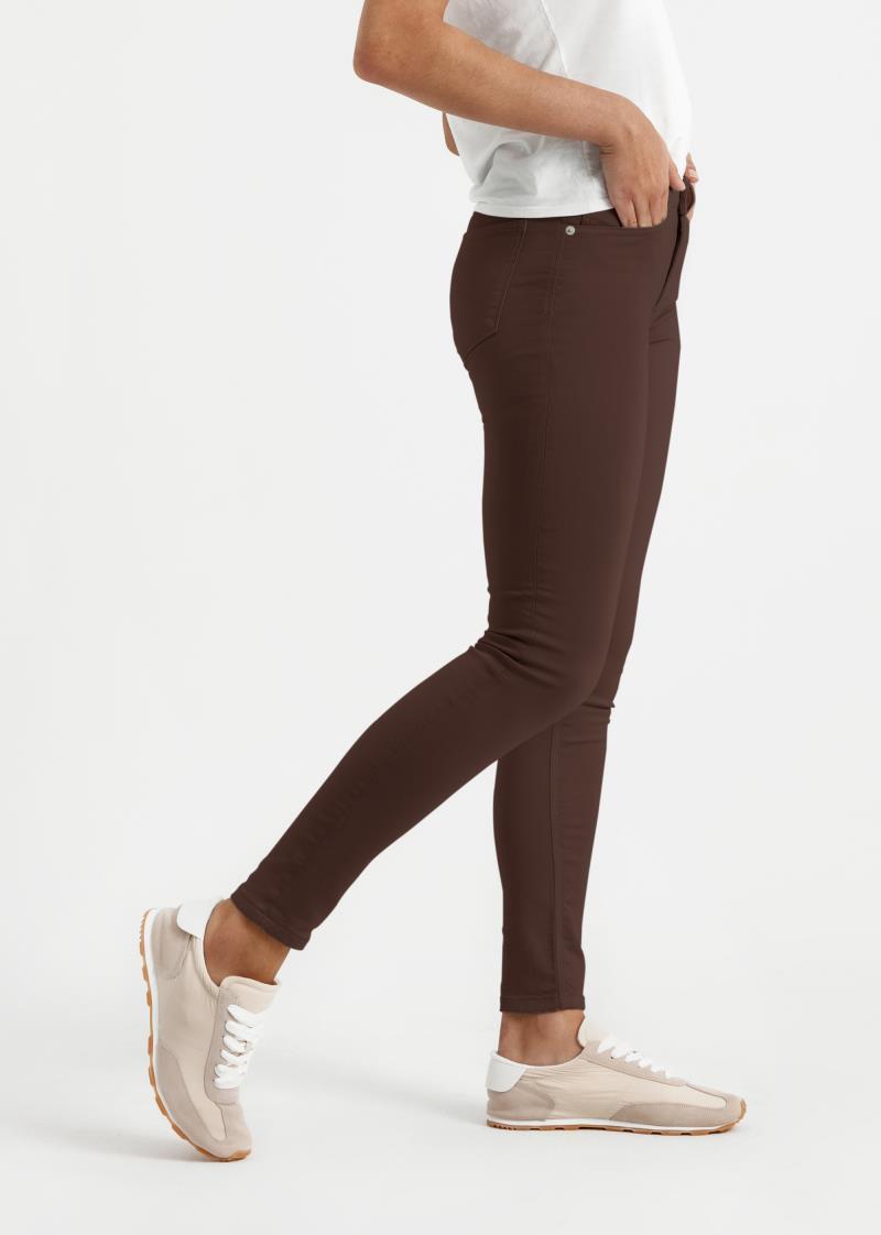 No Sweat Pants Skinny, 31" Inseam - Womens - acorn 1