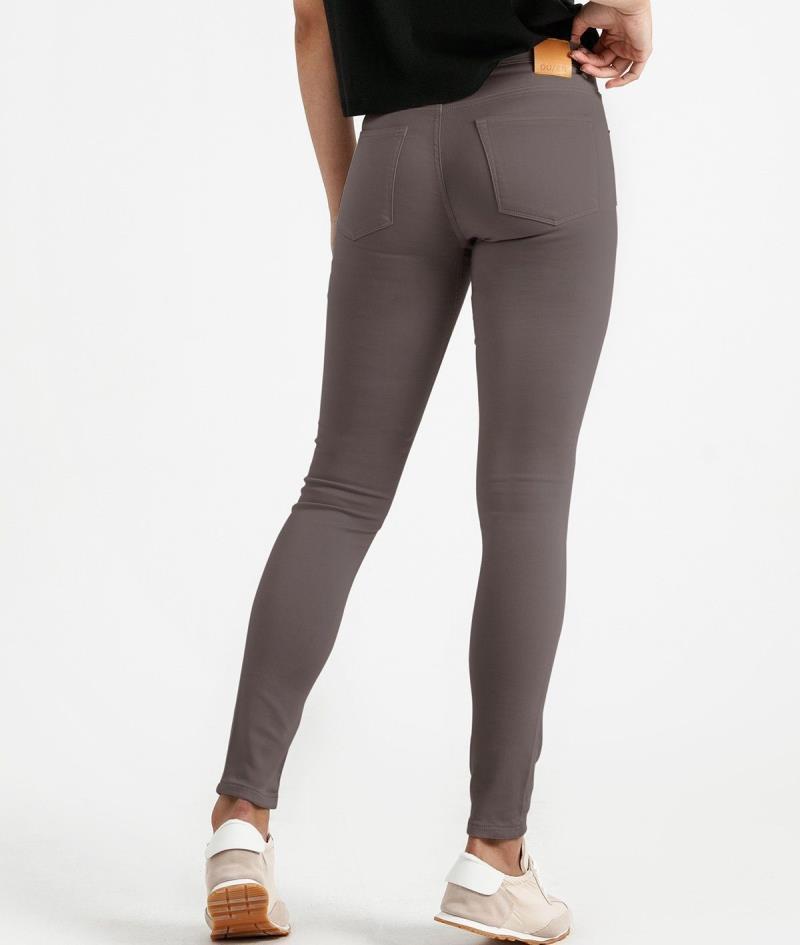 No Sweat Pants Skinny, 31" Inseam - Womens - gravity grey 1