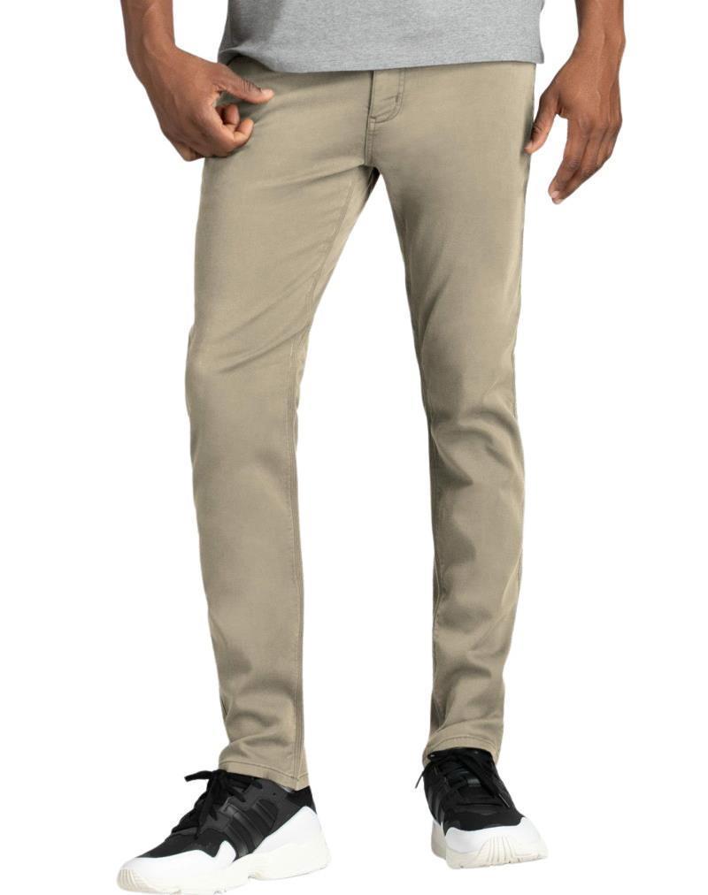 No Sweat Pants Slim, 32" Inseam - Mens - Light Khaki 1