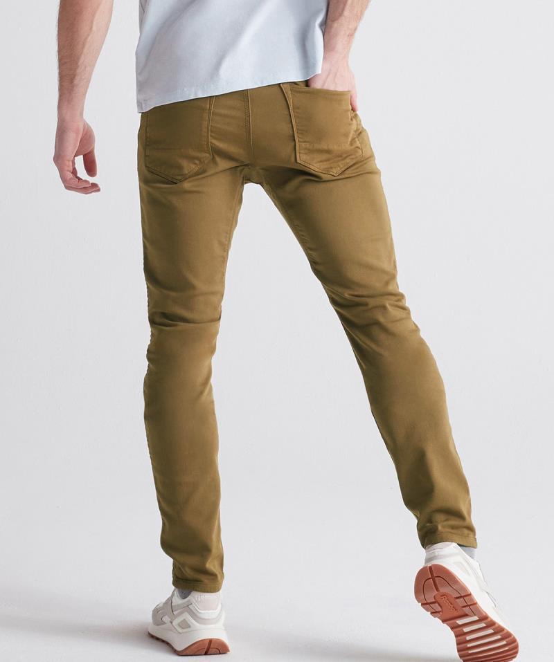 No Sweat Pants Slim, 32" Inseam - Mens - Tobacco 3