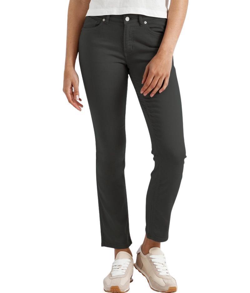 No Sweat Pants Slim Straight, 32" Inseam - Womens - Slate 1