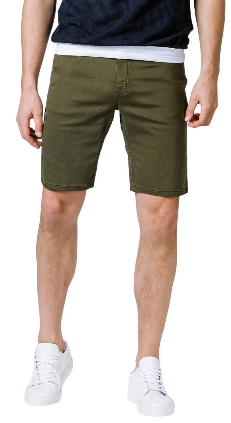 No Sweat Relaxed Shorts, 10" Inseam - Mens - Army Green 1