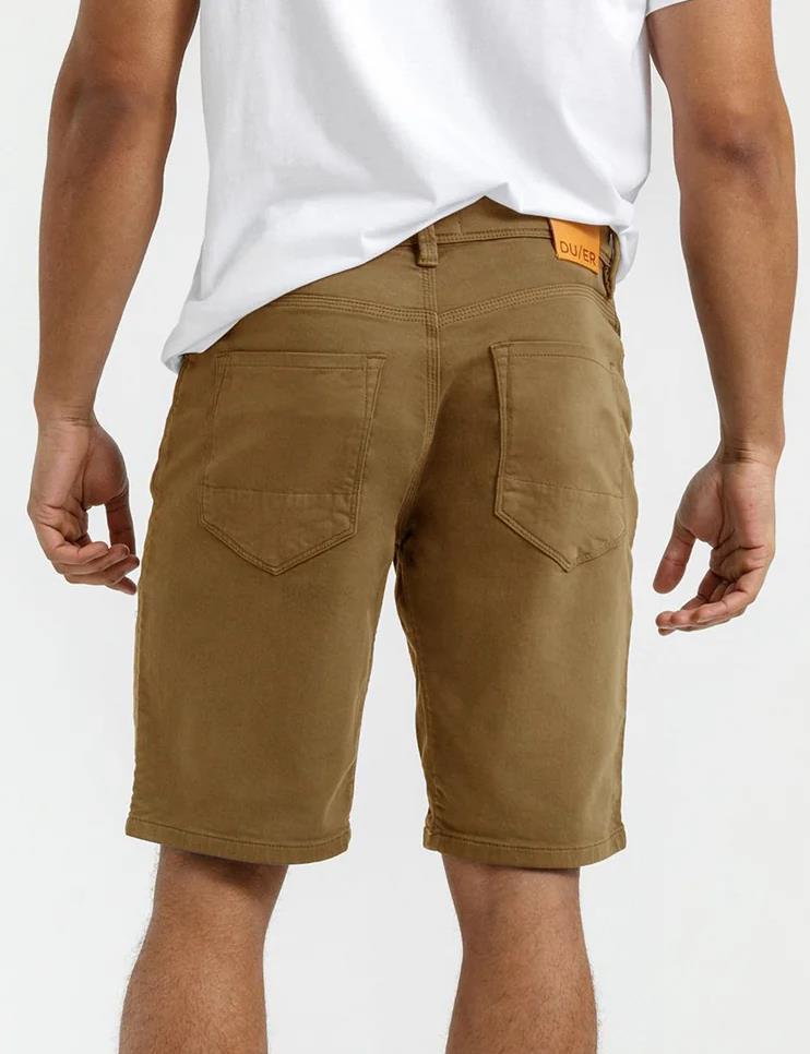 No Sweat Relaxed Shorts, 7" Inseam - Mens - tobacco 1
