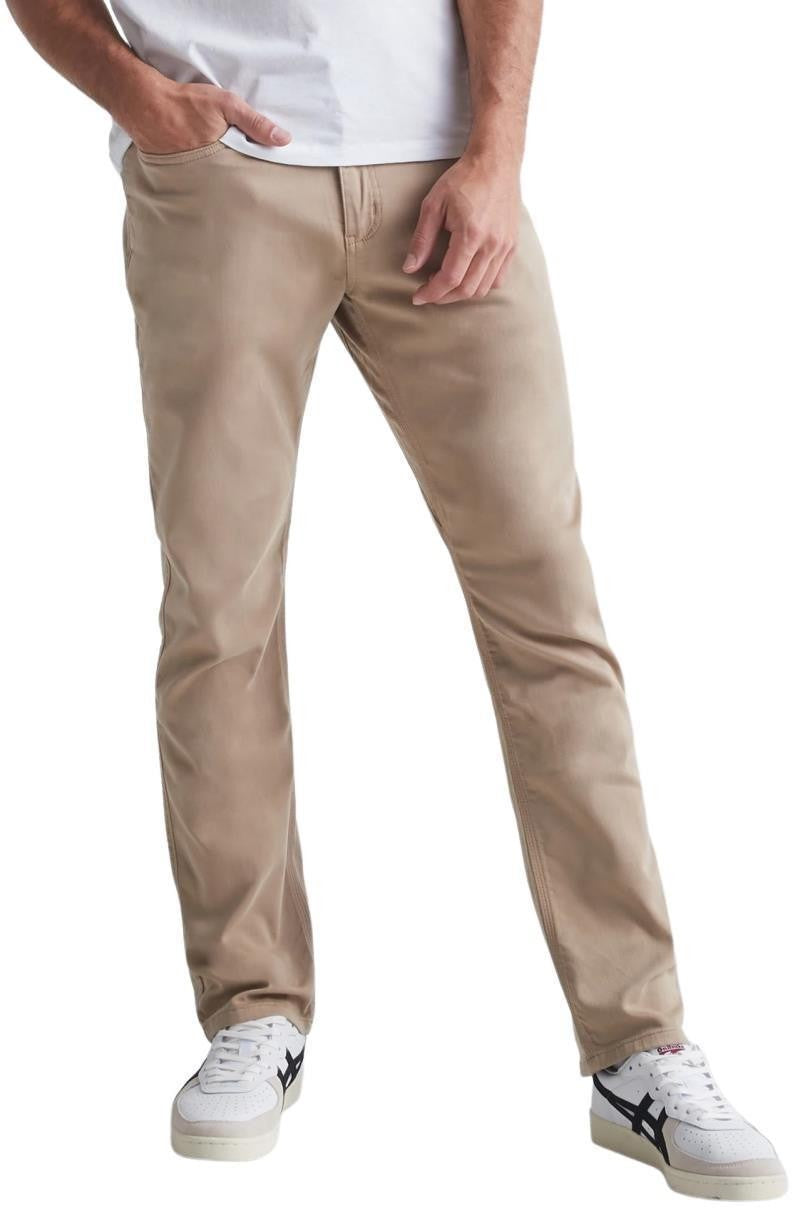 No Sweat Relaxed Tapered Jeans, 32" Inseam - Mens - desert khaki 1