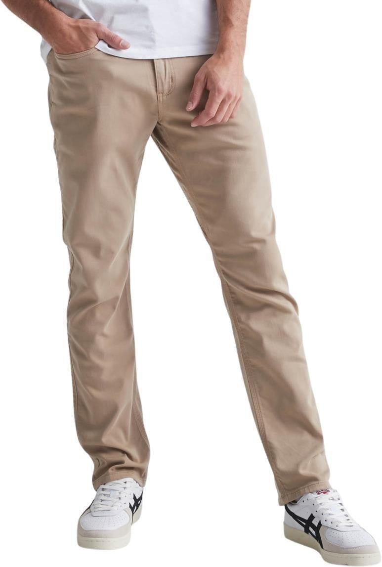 No Sweat Relaxed Tapered Jeans, 34" Inseam - Mens - desert khaki 1