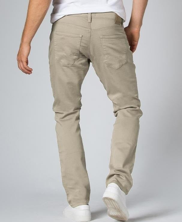 No Sweat Relaxed Tapered Jeans, 34" Inseam - Mens - light khaki 1