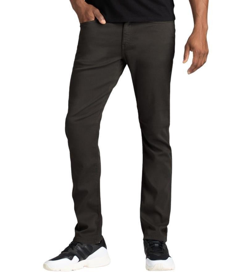 No Sweat Relaxed Tapered Jeans, 34" Inseam - Mens - slate 1