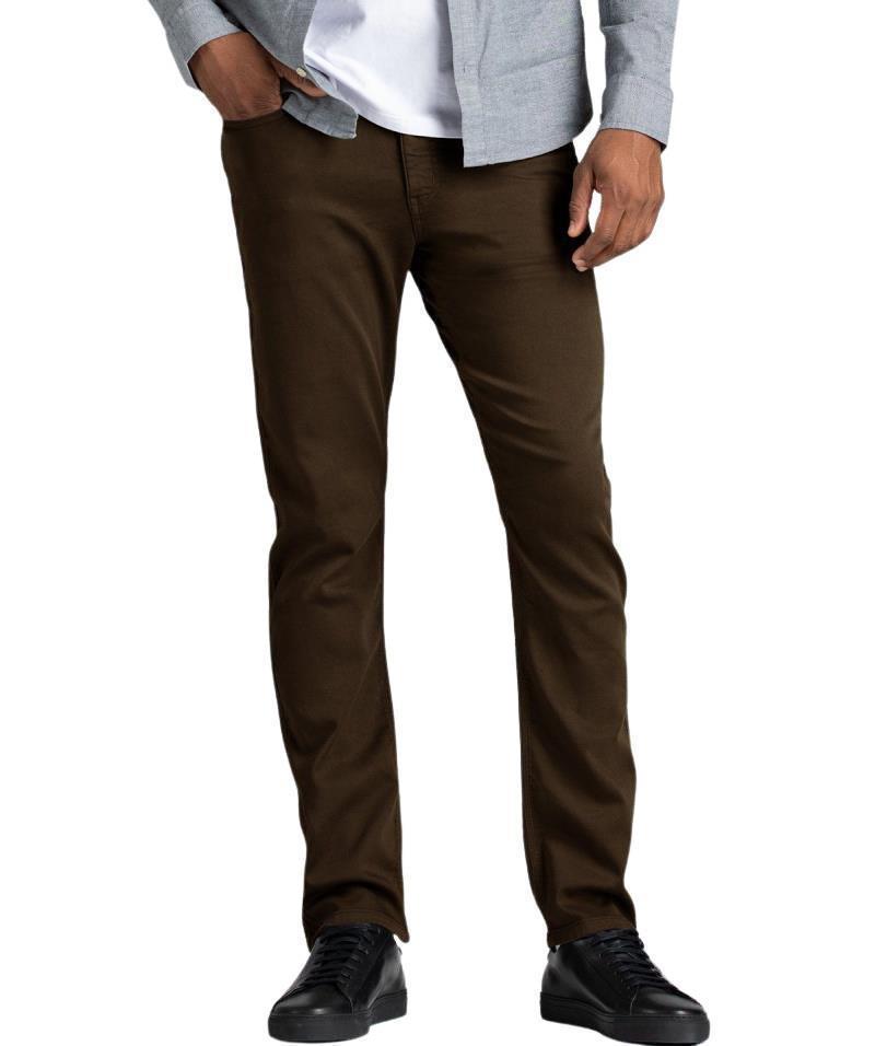 No Sweat Relaxed Tapered Pants, 30" Inseam - Mens - Kalamata 1