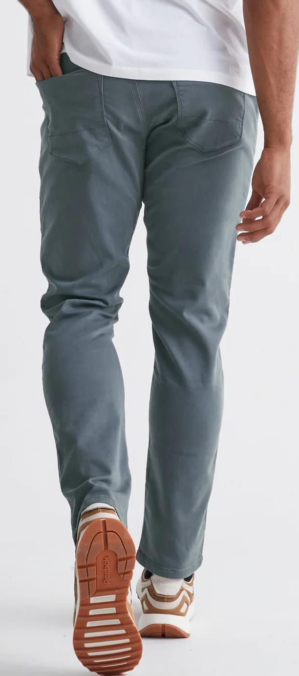 No Sweat Relaxed Tapered Pants, 30" Inseam - Mens - Storm 2