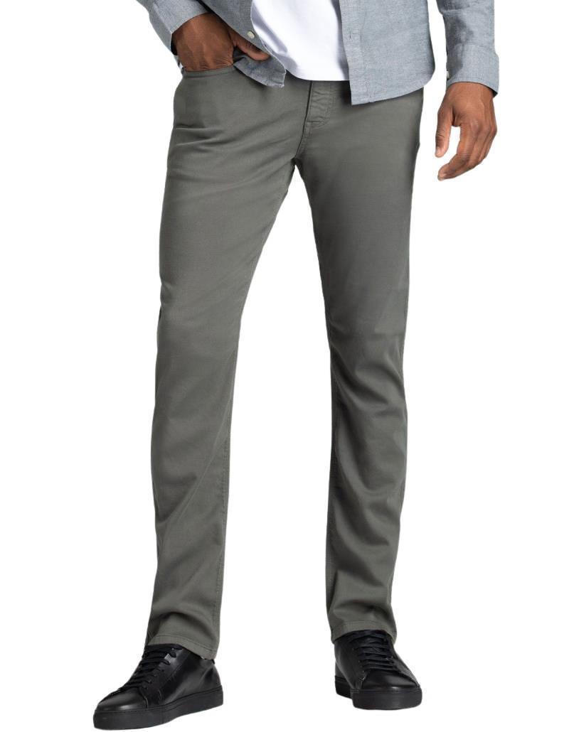 No Sweat Relaxed Tapered Pants, 32" Inseam - Mens - Gull 1