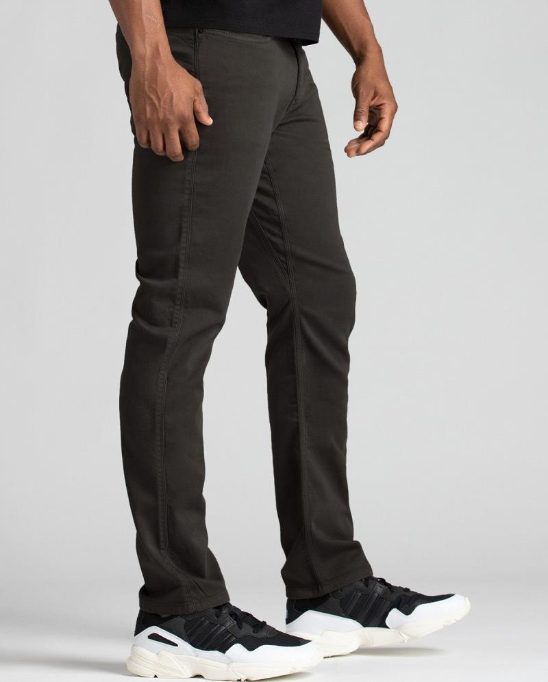 No Sweat Relaxed Tapered Pants, 32" Inseam - Mens - Slate 3