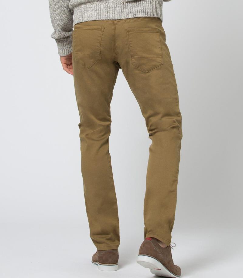 No Sweat Relaxed Tapered Pants, 32" Inseam - Mens - Tobacco 3