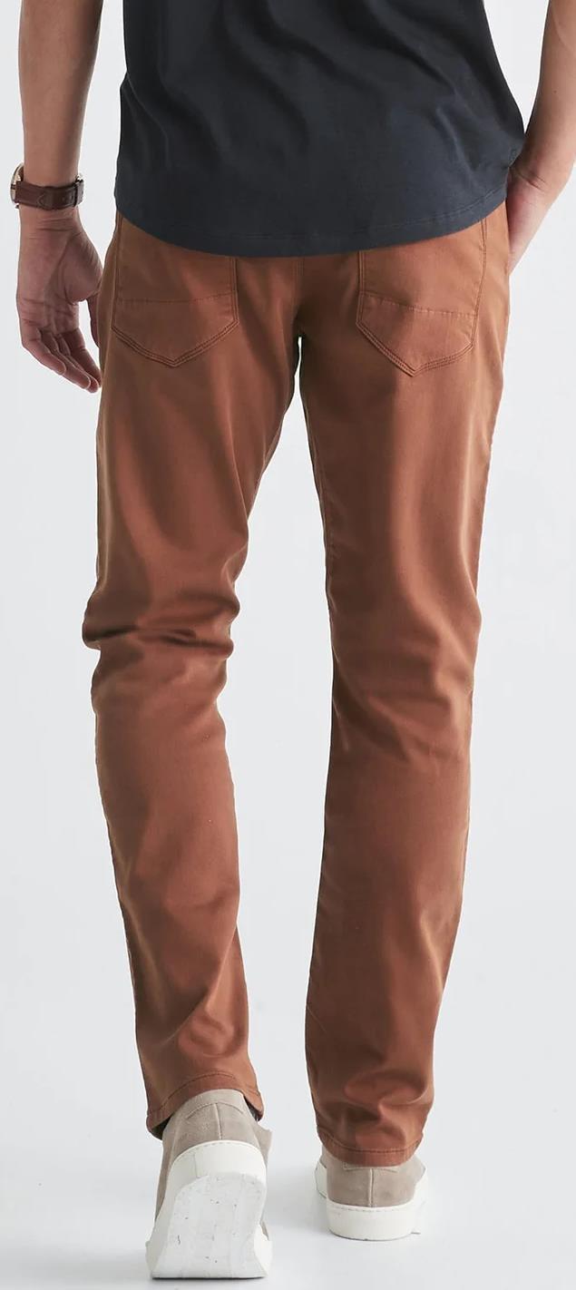 No Sweat Relaxed Tapered Pants, 32" Inseam - Mens - Tortoise Shell 2
