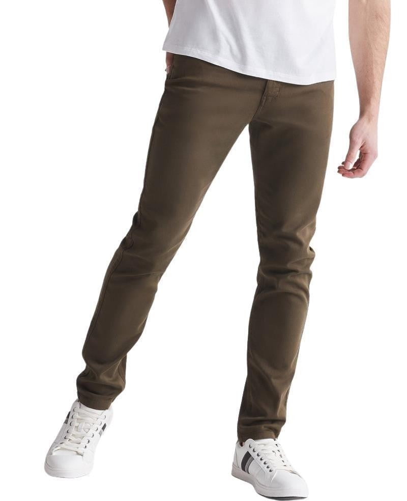 No Sweat Slim Jeans, 32" Inseam - Mens - army green 1