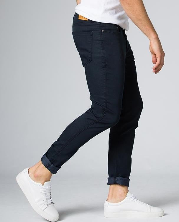 No Sweat Slim Jeans, 32" Inseam - Mens - navy 1