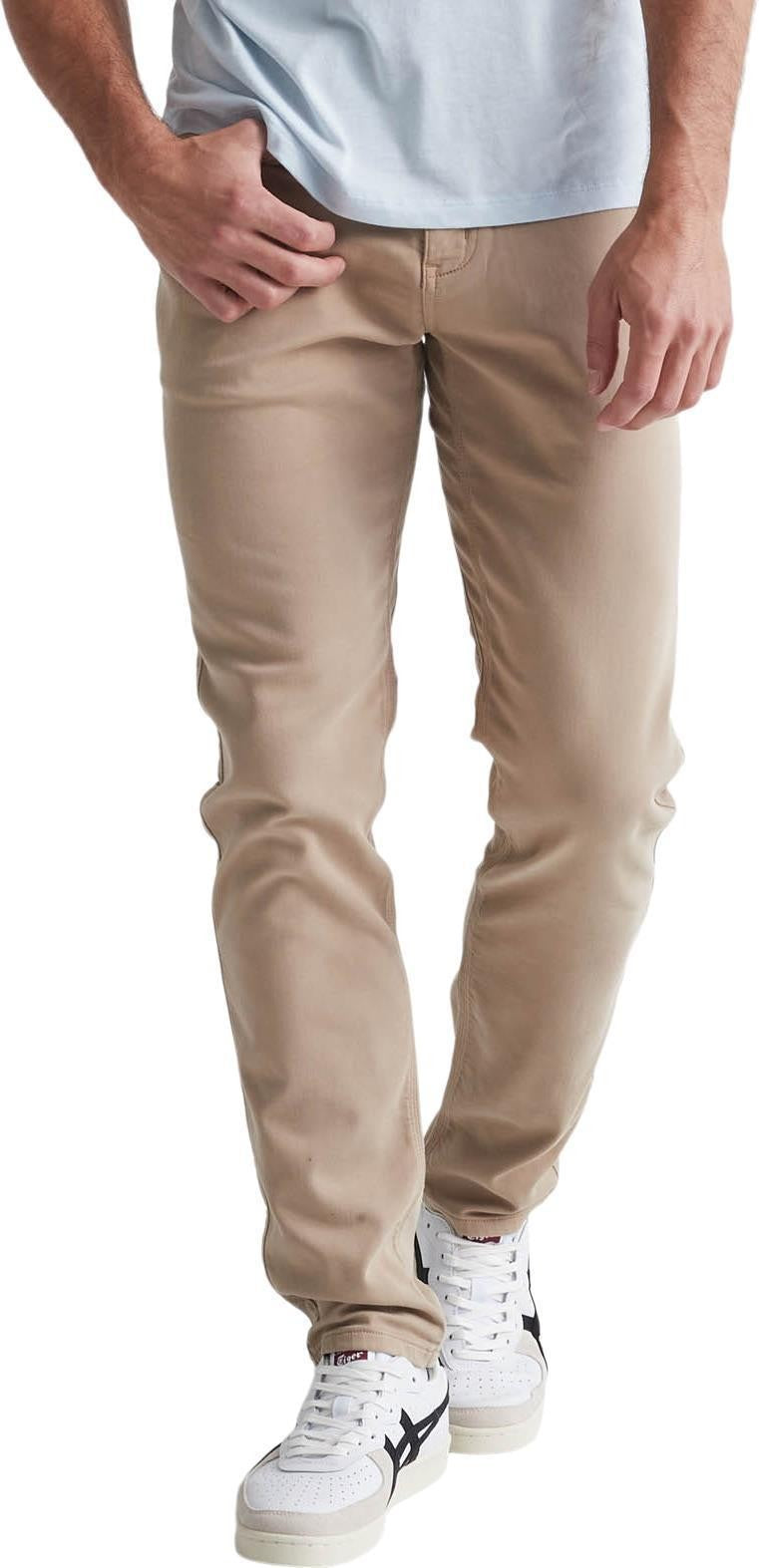 No Sweat Slim Jeans, 34" Inseam - Mens - desert khaki 1