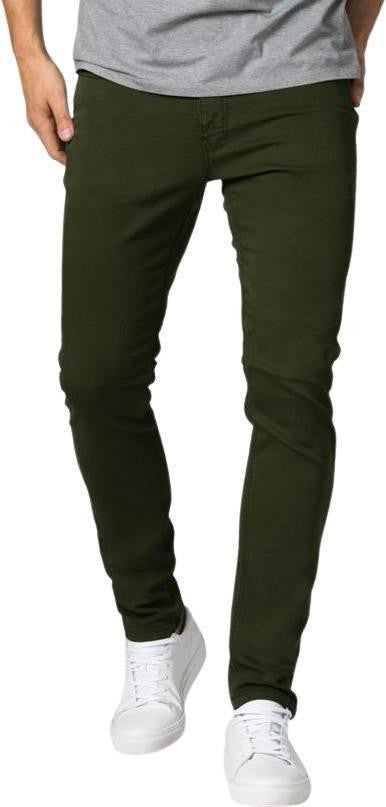 No Sweat Slim Jeans, 34" Inseam - Mens - olive 1