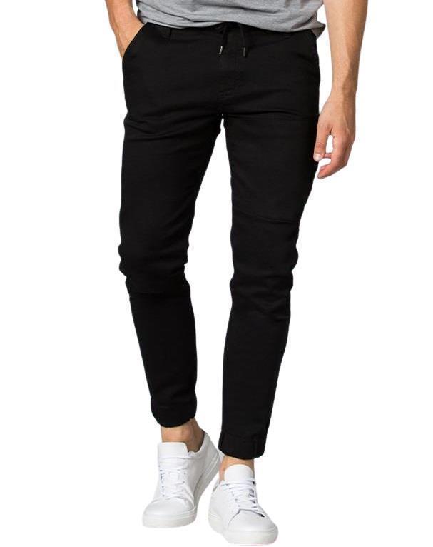 No Sweat Slim Joggers, 29" Inseam - Mens - Black 1