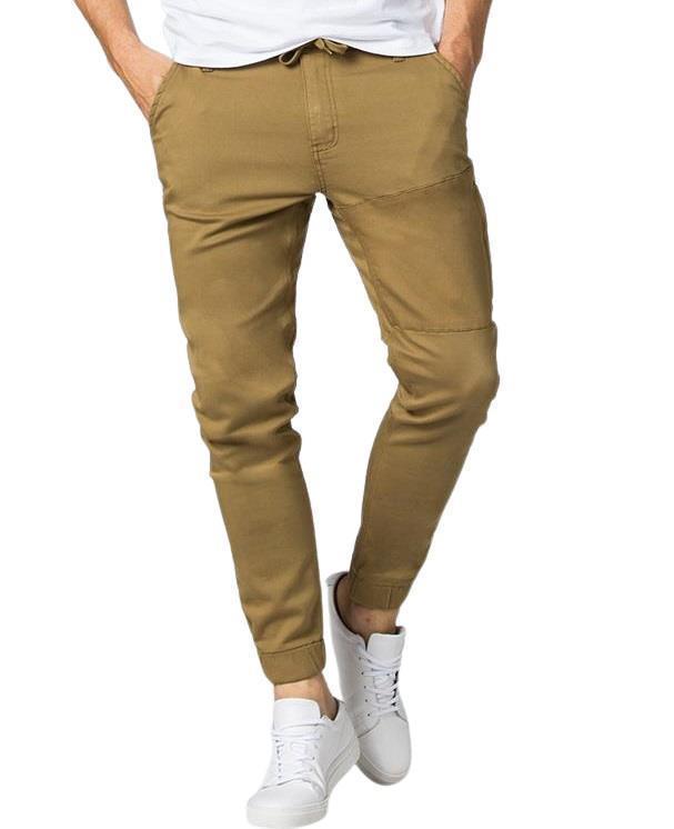 No Sweat Slim Joggers, 29" Inseam - Mens - Tobacco 1