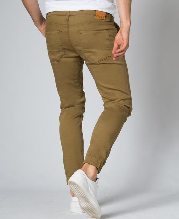 No Sweat Slim Joggers, 29" Inseam - Mens - Tobacco 3