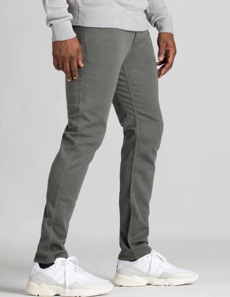 No Sweat Slim Pants, 30" Inseam - Mens - Gull 2