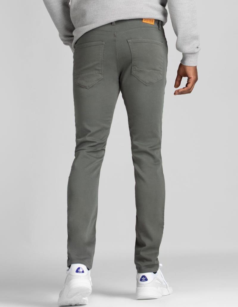 No Sweat Slim Pants, 30" Inseam - Mens - Gull 3