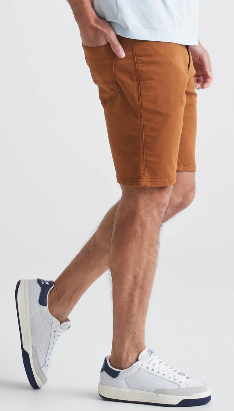 No Sweat Slim Shorts, 10" Inseam - Mens - Amber 2
