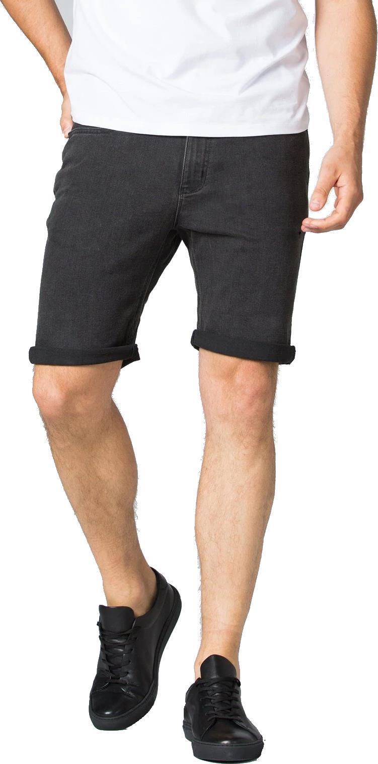 Performance Denim Commuter Shorts, 12" Inseam - Mens - volcanic 1