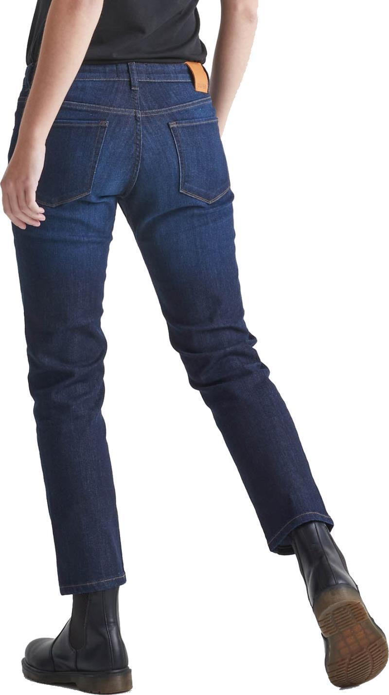 Performance Denim Girlfriend Jeans, 28" Inseam - Womens - Dark Stone 3