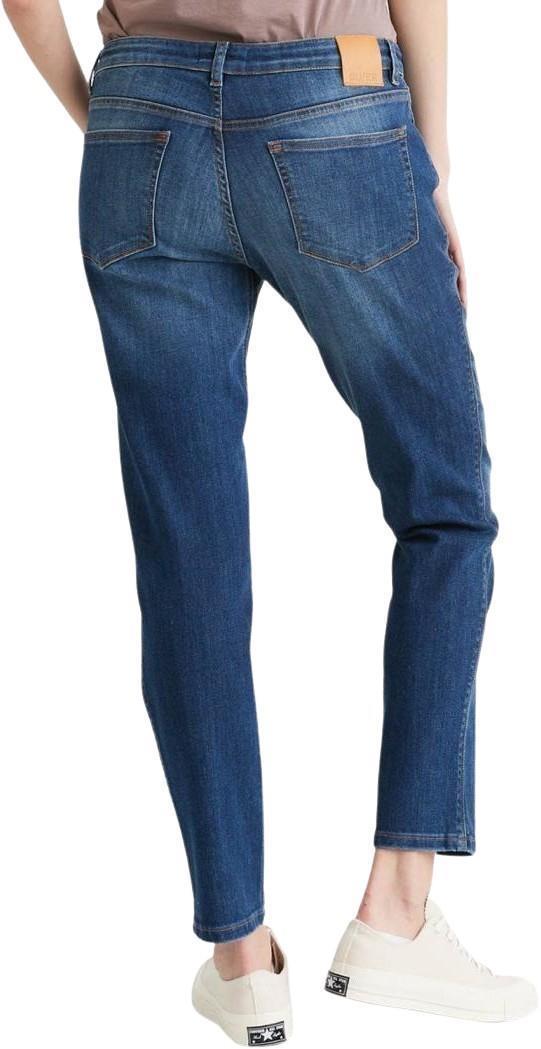 Performance Denim Girlfriend Jeans, 30" Inseam - Womens - Heritage Blue 3