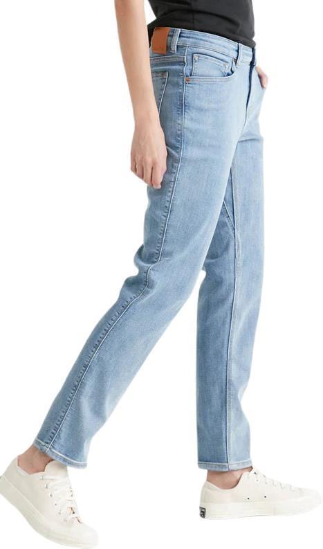 Performance Denim Girlfriend Jeans, 30" Inseam - Womens - Modern Bleach 1