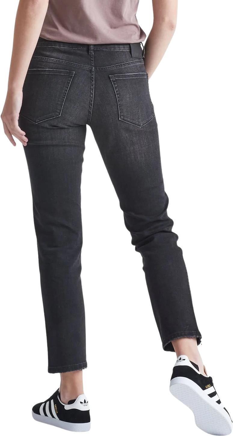 Performance Denim Girlfriend Jeans, 30" Inseam - Womens - Vintage Black 2