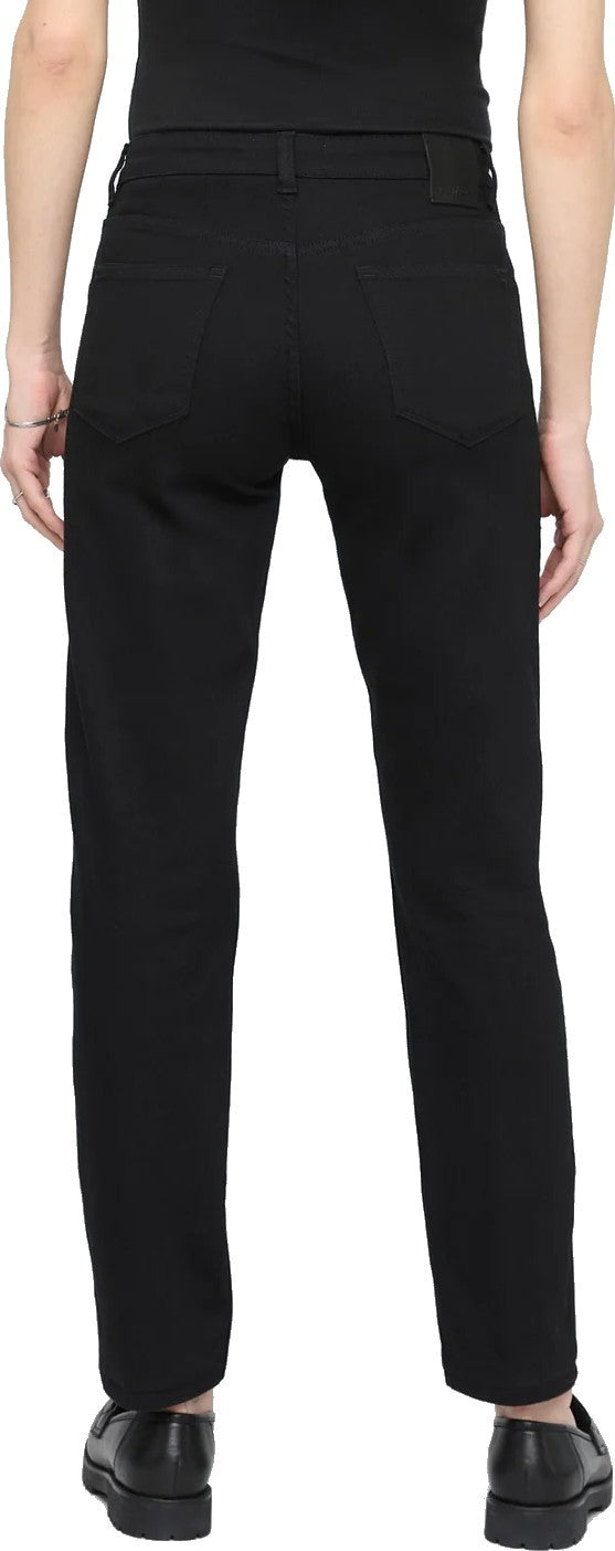 Performance Denim Girlfriend Jeans, 30" Inseam - Womens - black 1