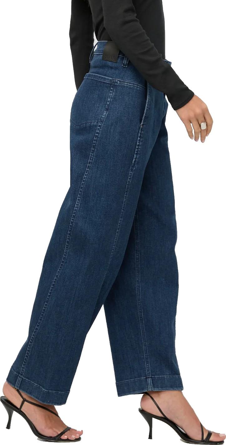 Performance Denim+ High-Rise Barrel Jeans, 30" Inseam - Womens - dark stone 1