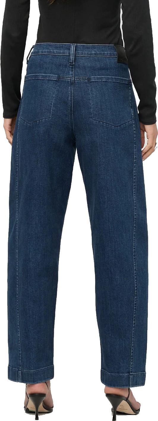 Performance Denim+ High-Rise Barrel Jeans, 30" Inseam - Womens - dark stone 1
