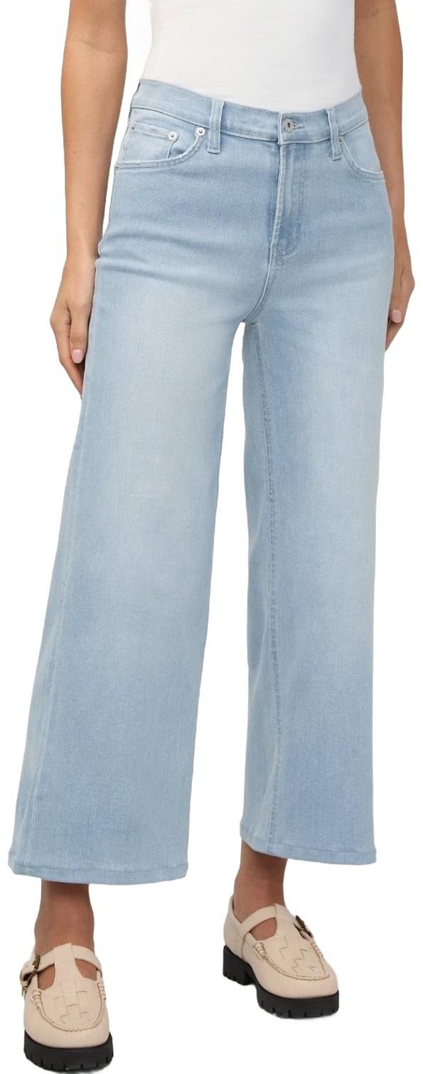 Performance Denim+ High-Rise Wide Leg Crop Pants, 26" Inseam - Womens - zephyr 1