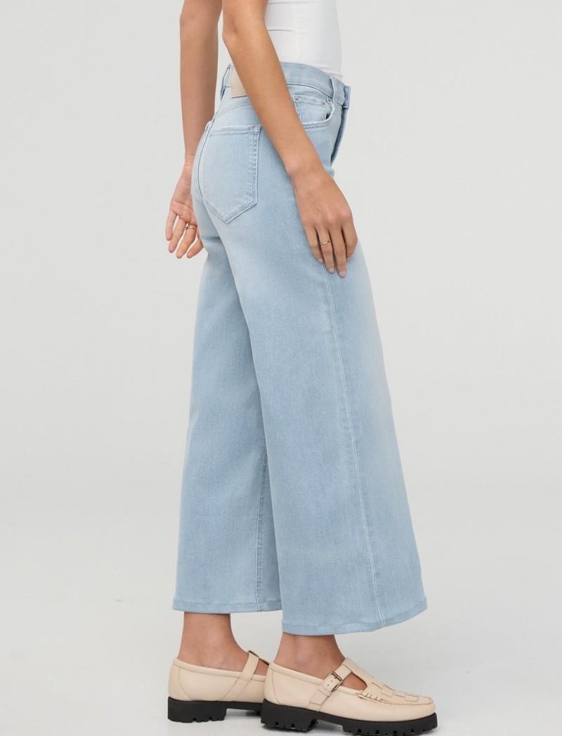Performance Denim+ High-Rise Wide Leg Crop Pants, 26" Inseam - Womens - zephyr 1