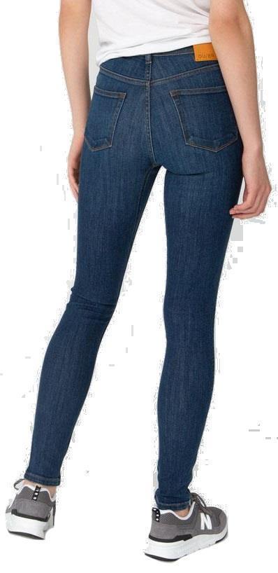 Performance Denim, High Rise Skinny, 28" Inseam - Womens - indigo 60 1