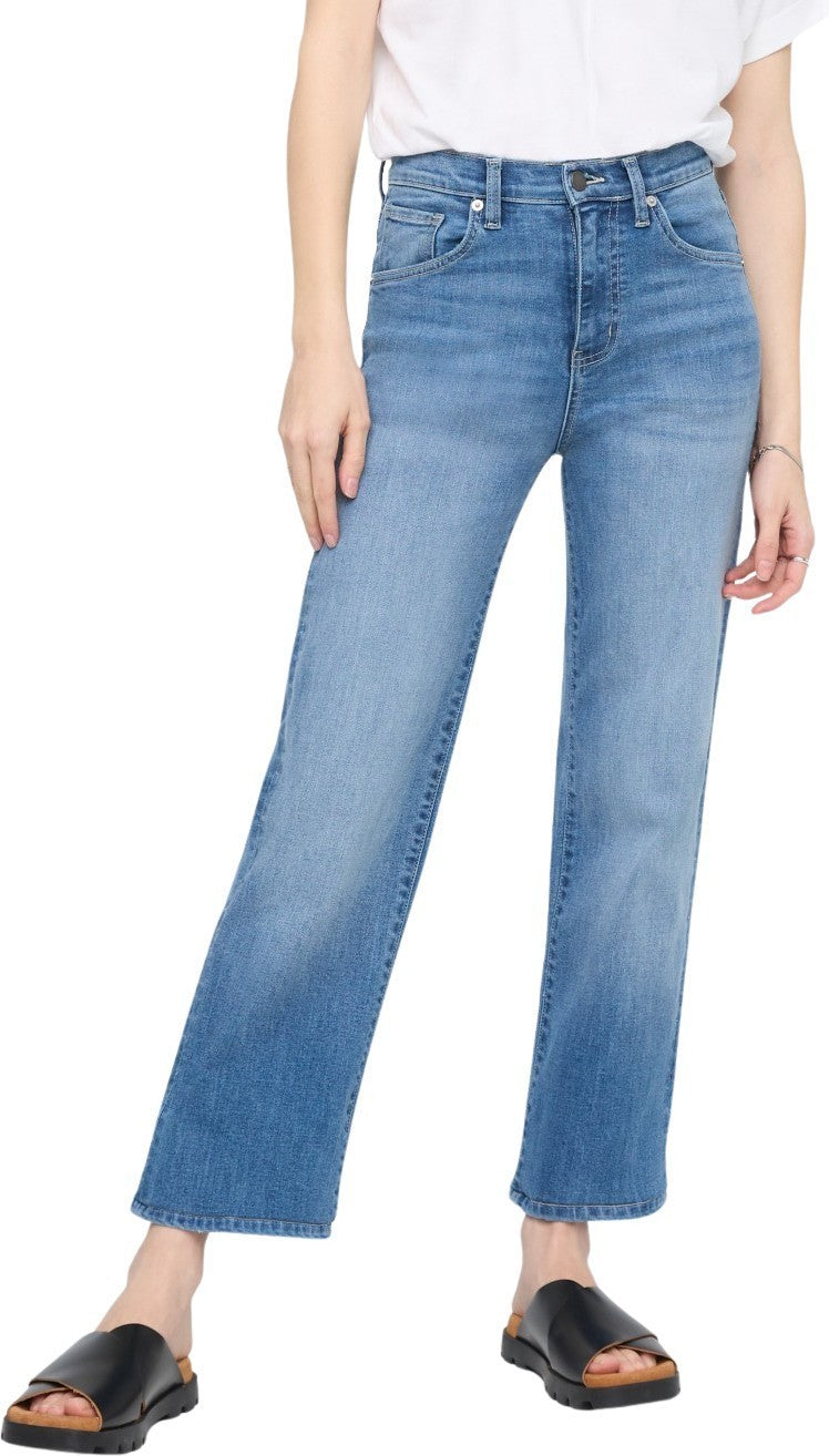Performance Denim+ High Rise Straight Jeans, 31" Inseam - Womens - vintage seaside 1