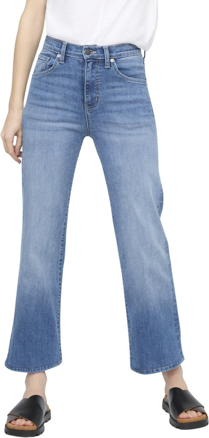 Performance Denim+ High Rise Straight Jeans, 31" Inseam - Womens - vintage seaside 1