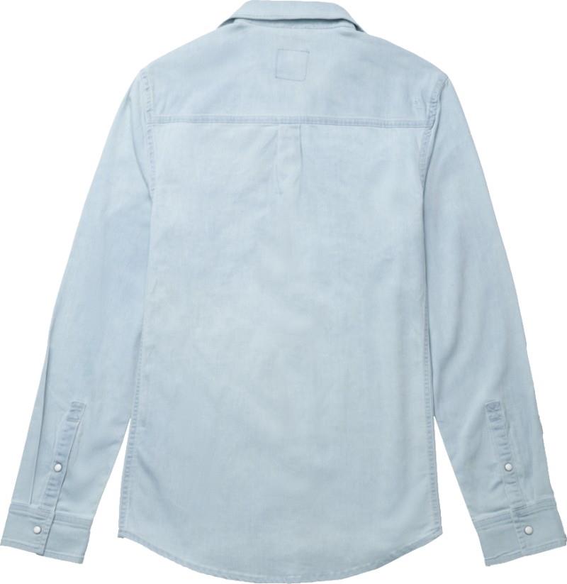 Performance Denim Lite Two-Pocket Shirt - Mens - dune blue 1