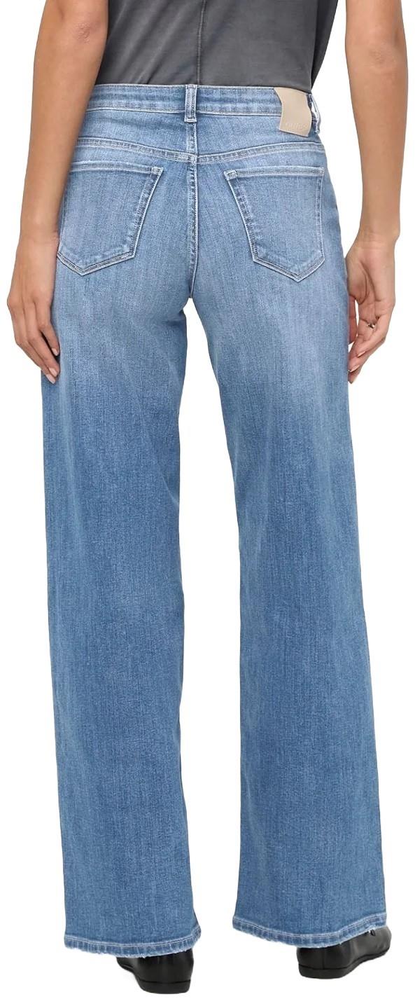 Performance Denim+ Mid Rise Loose Straight Jeans, 32" Inseam - Womens - vintage seaside 1