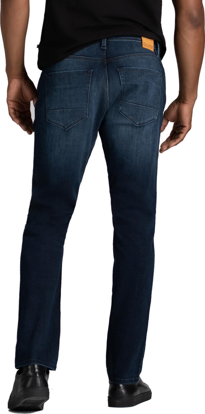 Performance Denim Relaxed Tapered Jeans, 30" Inseam - Rinse - Mens - Equinox 3