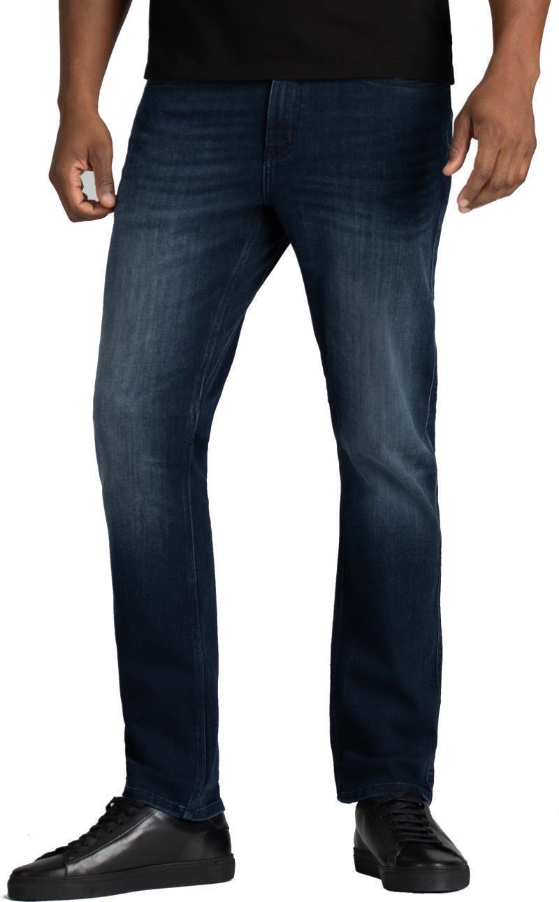 Performance Denim Relaxed Tapered Jeans, 30" Inseam - Rinse - Mens - Equinox 1