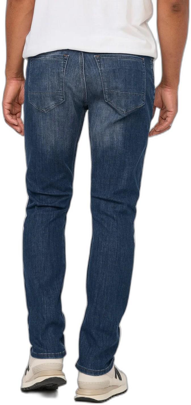 Performance Denim Relaxed Tapered Jeans, 32" Inseam - Mens - galactic 1