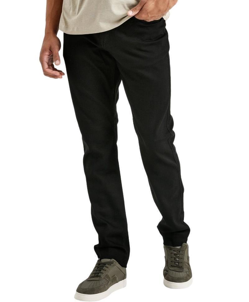 Performance Denim Relaxed Tapered Jeans, 32" Inseam - Rinse - Mens - Black 1