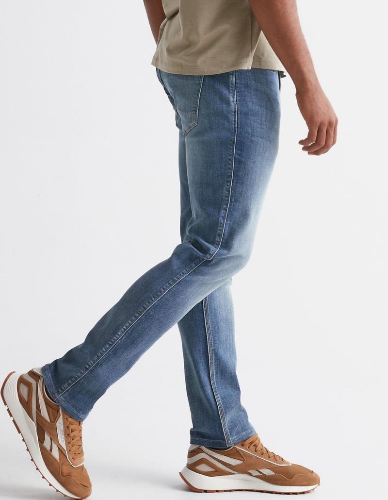 Performance Denim Relaxed Tapered Jeans, 32" Inseam - Wash - Mens - Tidal 2