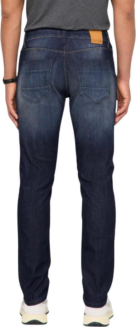 Performance Denim Relaxed Tapered Jeans, 32" Inseam - Wash - Mens - nostalgia blue 1