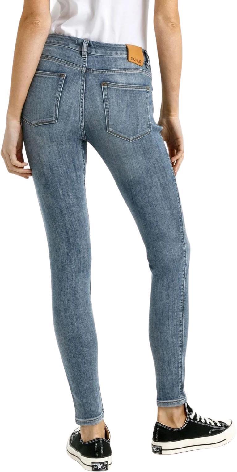 Performance Denim Skinny Jeans, 31" Inseam - Wash - Womens - Aged Light Stone 2