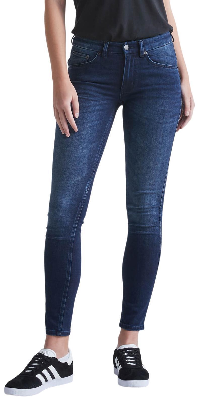 Performance Denim Skinny Jeans, 31" Inseam - Wash - Womens - Meteorite 1